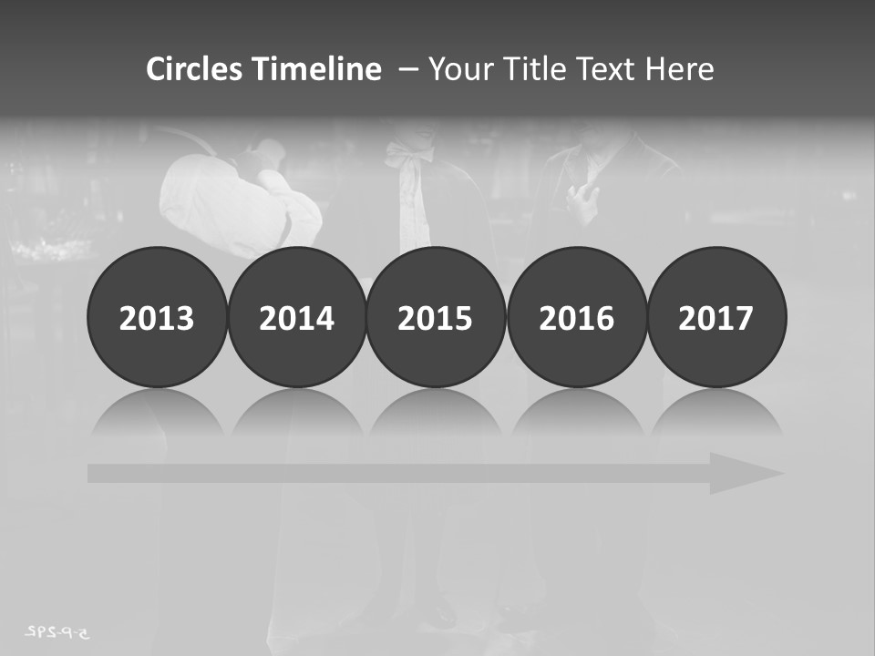 Charlie Chaplin And His Company PowerPoint Template