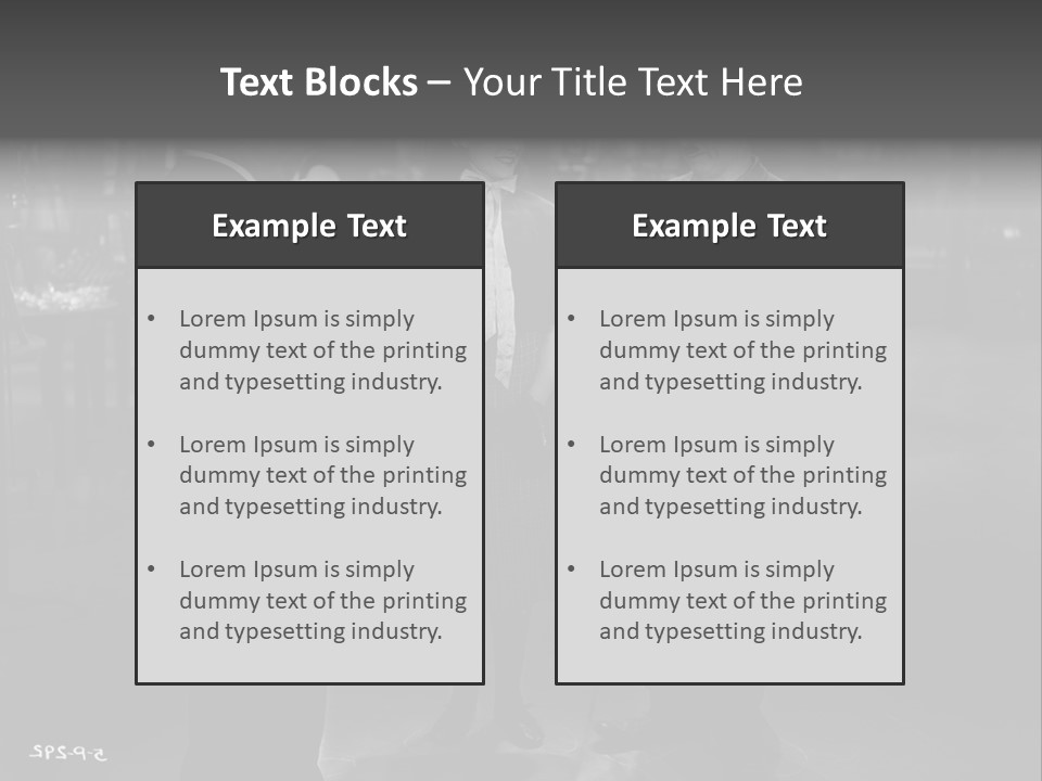 Charlie Chaplin And His Company PowerPoint Template