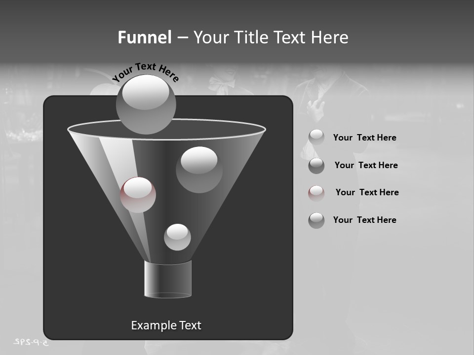 Charlie Chaplin And His Company PowerPoint Template