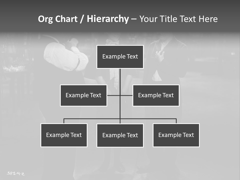Charlie Chaplin And His Company PowerPoint Template