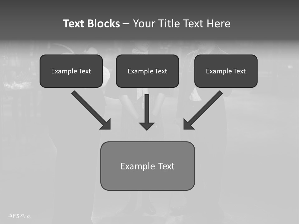Charlie Chaplin And His Company PowerPoint Template