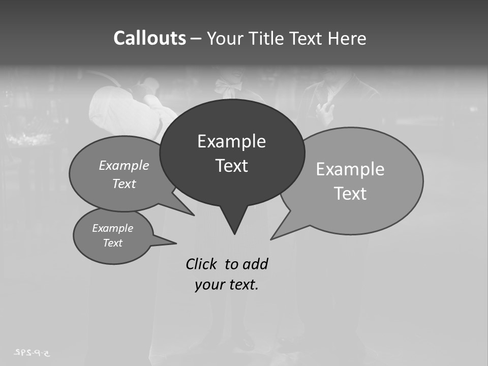 Charlie Chaplin And His Company PowerPoint Template