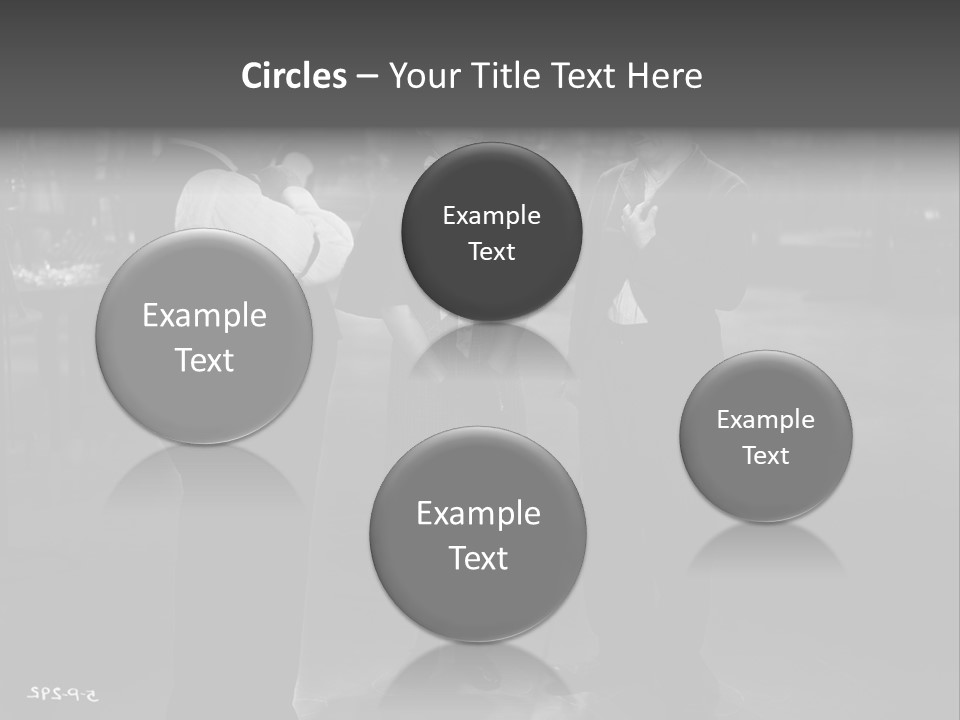 Charlie Chaplin And His Company PowerPoint Template