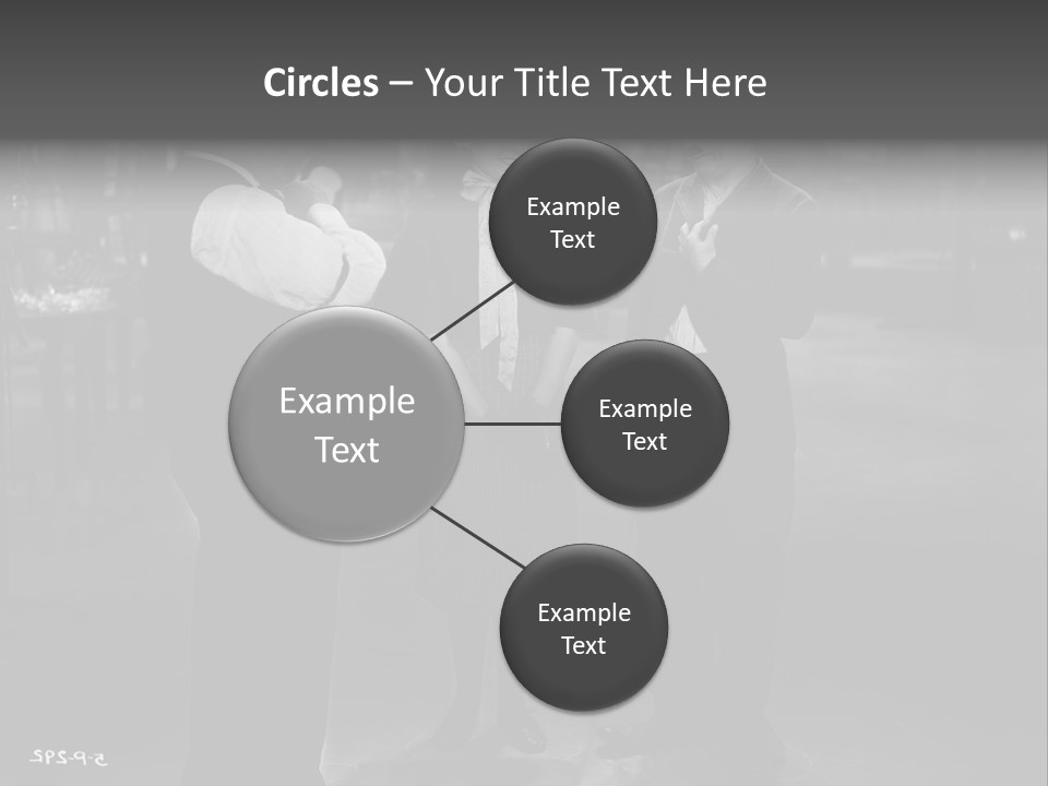 Charlie Chaplin And His Company PowerPoint Template