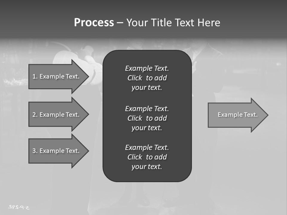 Charlie Chaplin And His Company PowerPoint Template
