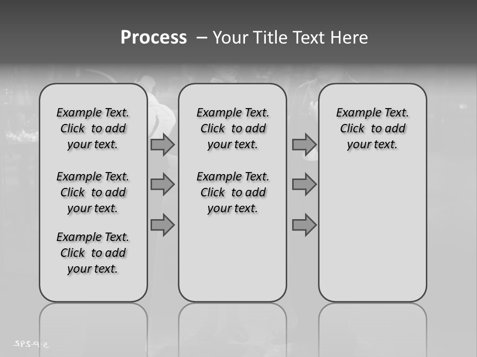 Charlie Chaplin And His Company PowerPoint Template