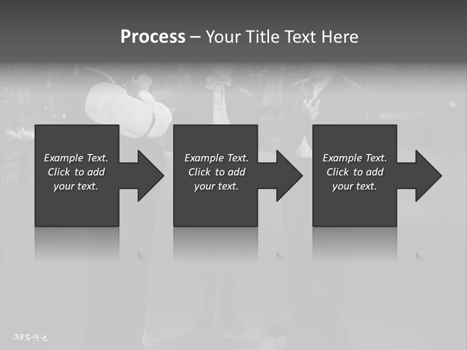 Charlie Chaplin And His Company PowerPoint Template