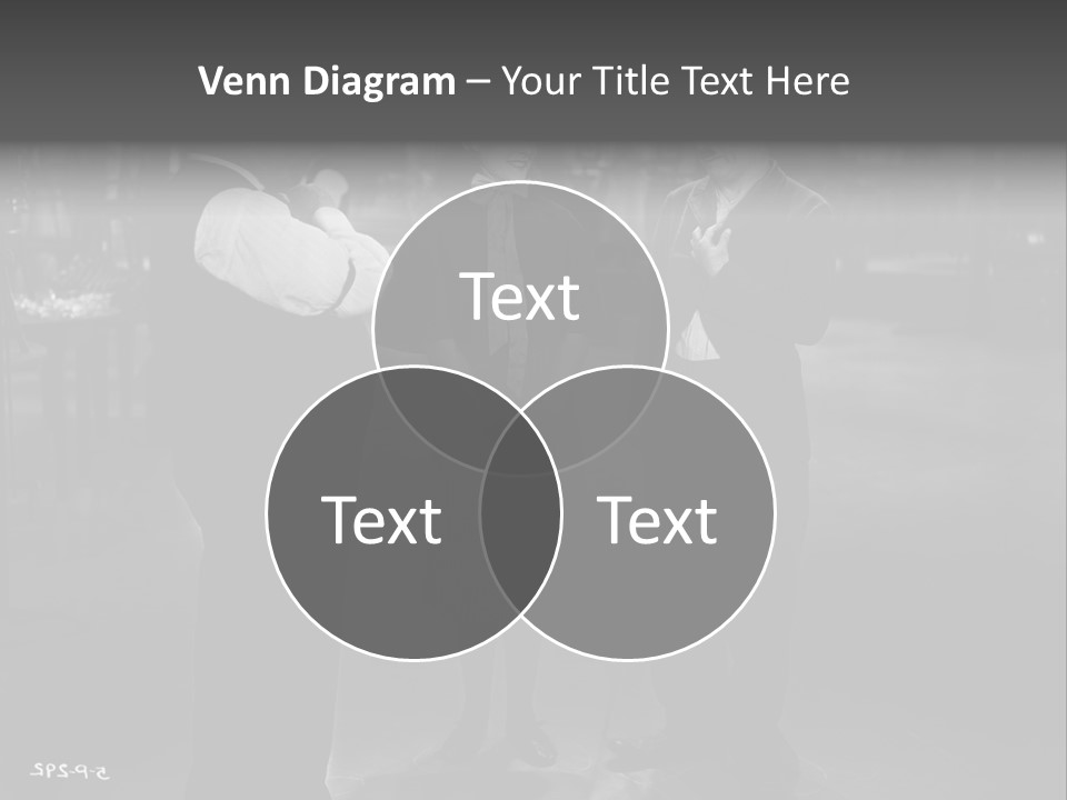 Charlie Chaplin And His Company PowerPoint Template