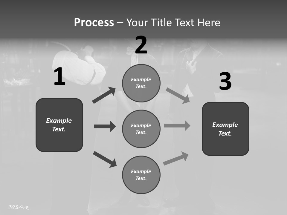 Charlie Chaplin And His Company PowerPoint Template