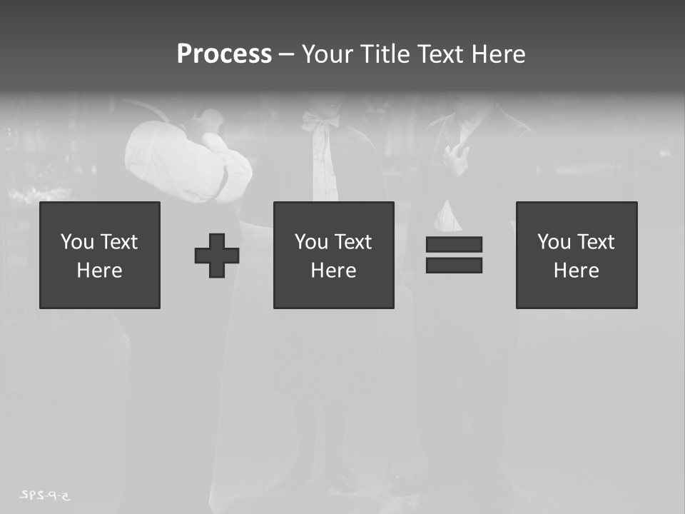 Charlie Chaplin And His Company PowerPoint Template