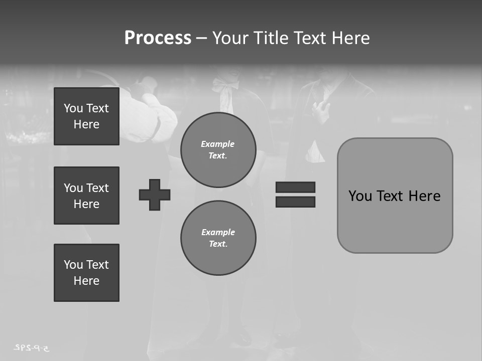 Charlie Chaplin And His Company PowerPoint Template