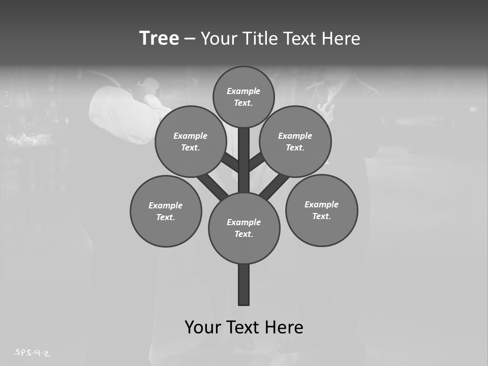 Charlie Chaplin And His Company PowerPoint Template