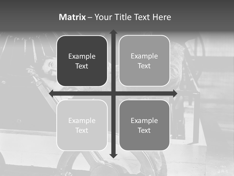 Charlie Chaplin Amused PowerPoint Template