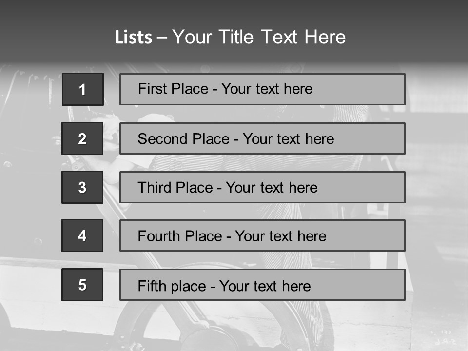 Charlie Chaplin Amused PowerPoint Template