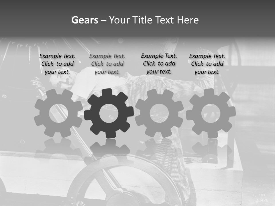 Charlie Chaplin Amused PowerPoint Template