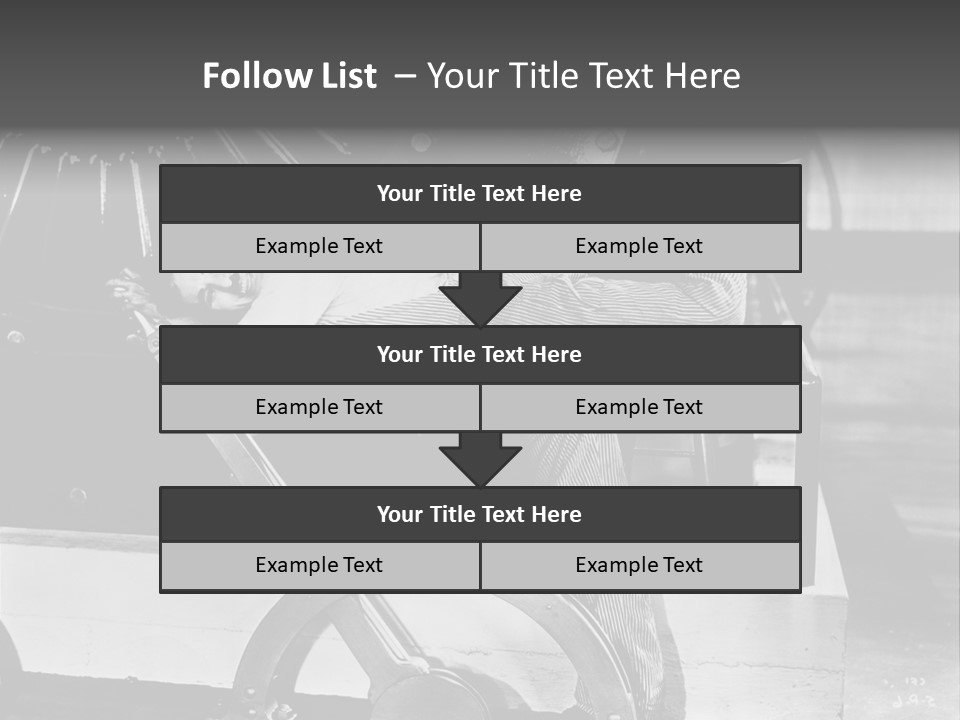 Charlie Chaplin Amused PowerPoint Template