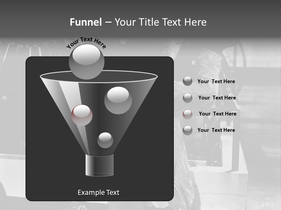 Charlie Chaplin Amused PowerPoint Template