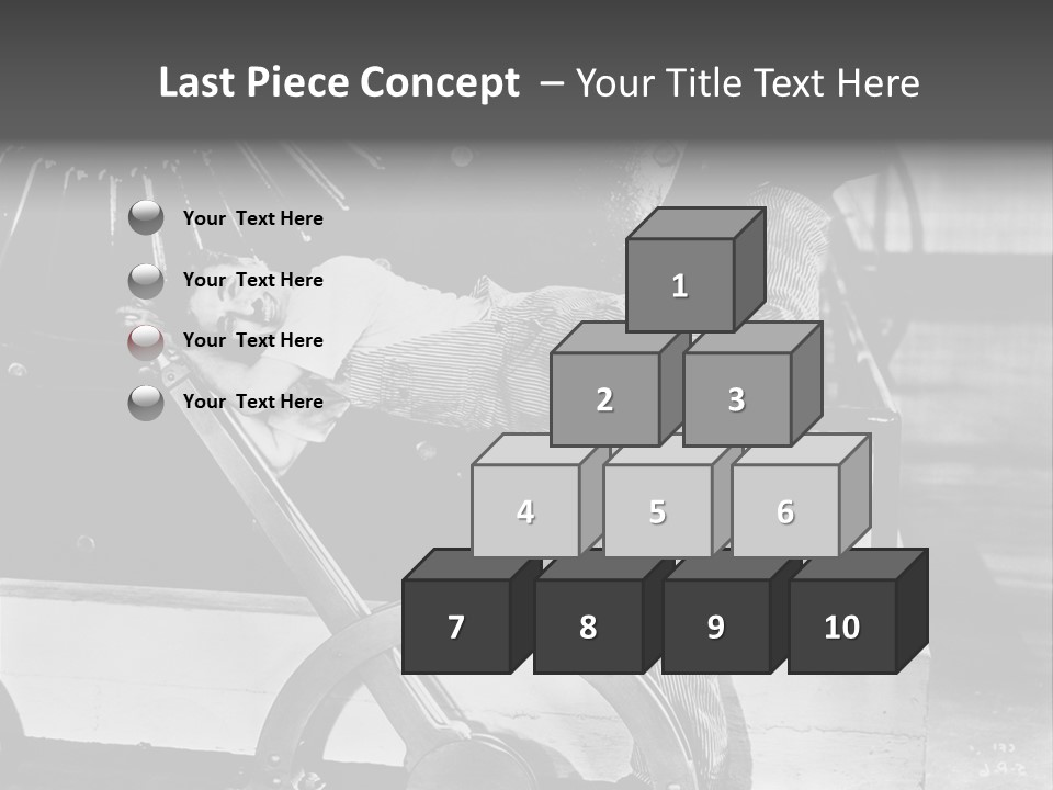 Charlie Chaplin Amused PowerPoint Template