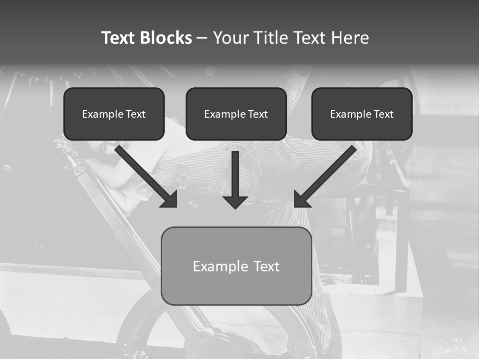 Charlie Chaplin Amused PowerPoint Template