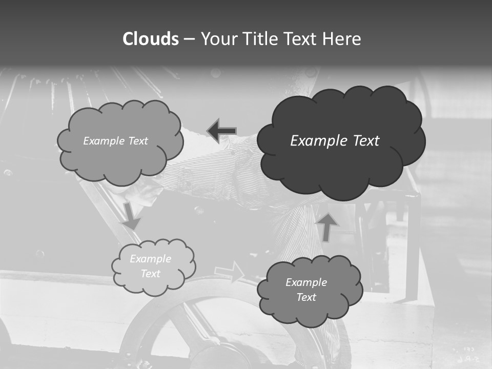 Charlie Chaplin Amused PowerPoint Template