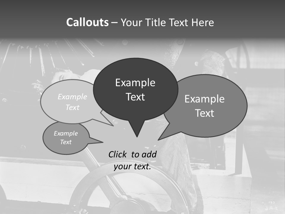 Charlie Chaplin Amused PowerPoint Template