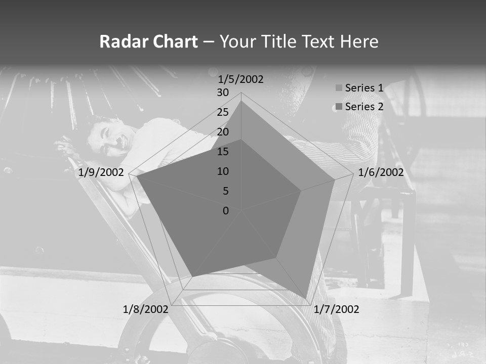 Charlie Chaplin Amused PowerPoint Template