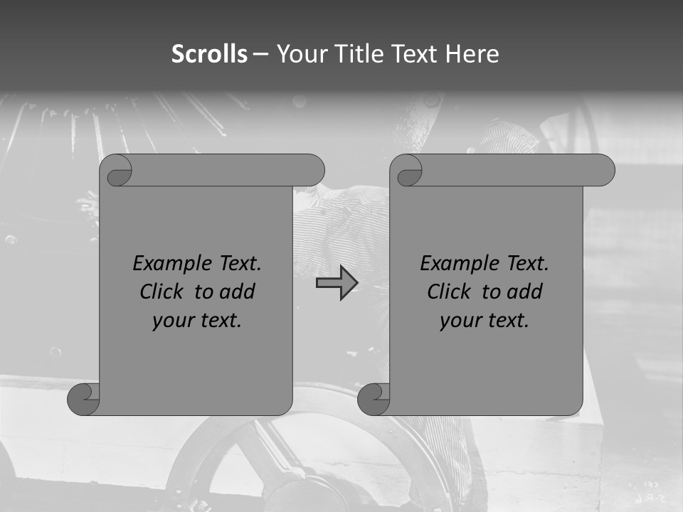 Charlie Chaplin Amused PowerPoint Template