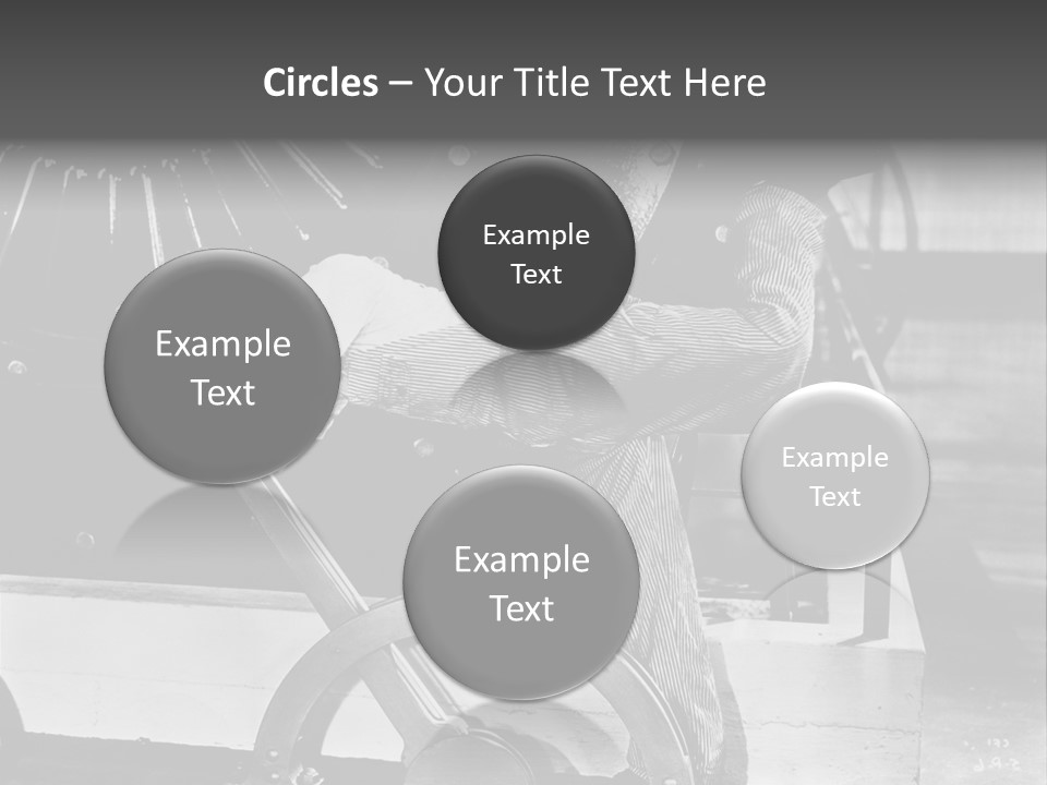 Charlie Chaplin Amused PowerPoint Template