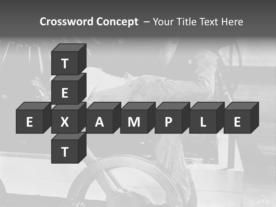 Charlie Chaplin Amused PowerPoint Template
