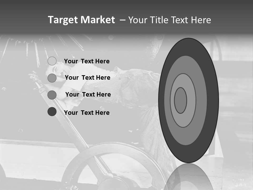 Charlie Chaplin Amused PowerPoint Template