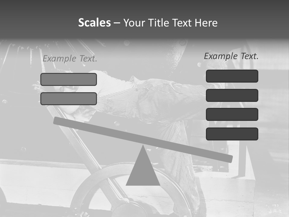 Charlie Chaplin Amused PowerPoint Template