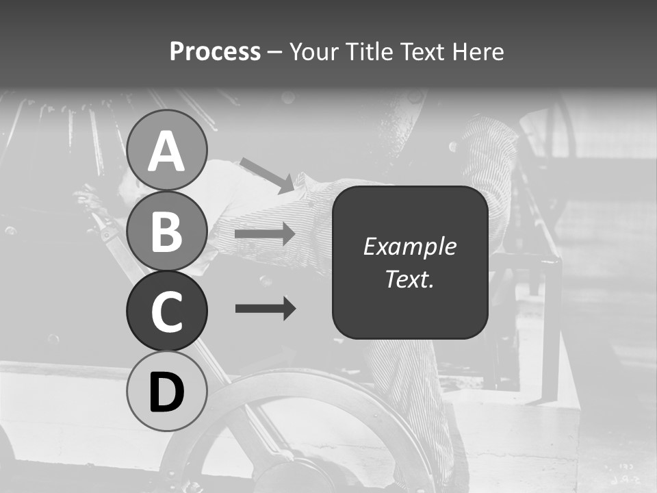 Charlie Chaplin Amused PowerPoint Template