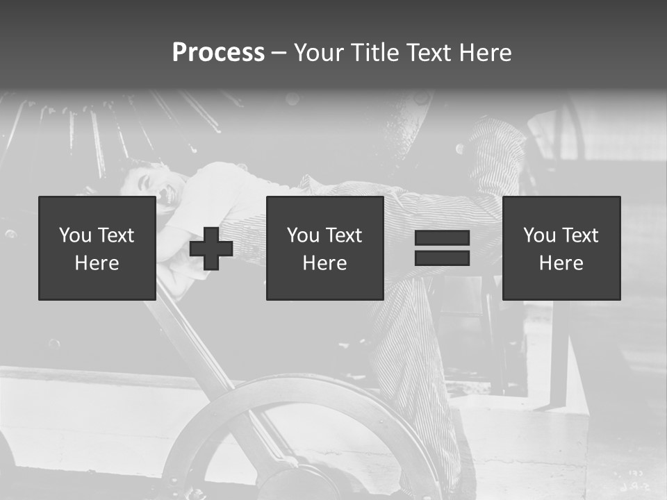 Charlie Chaplin Amused PowerPoint Template