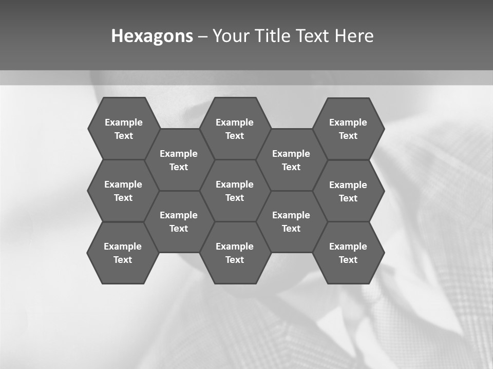 A Man Dressed As A Vintage Image PowerPoint Template