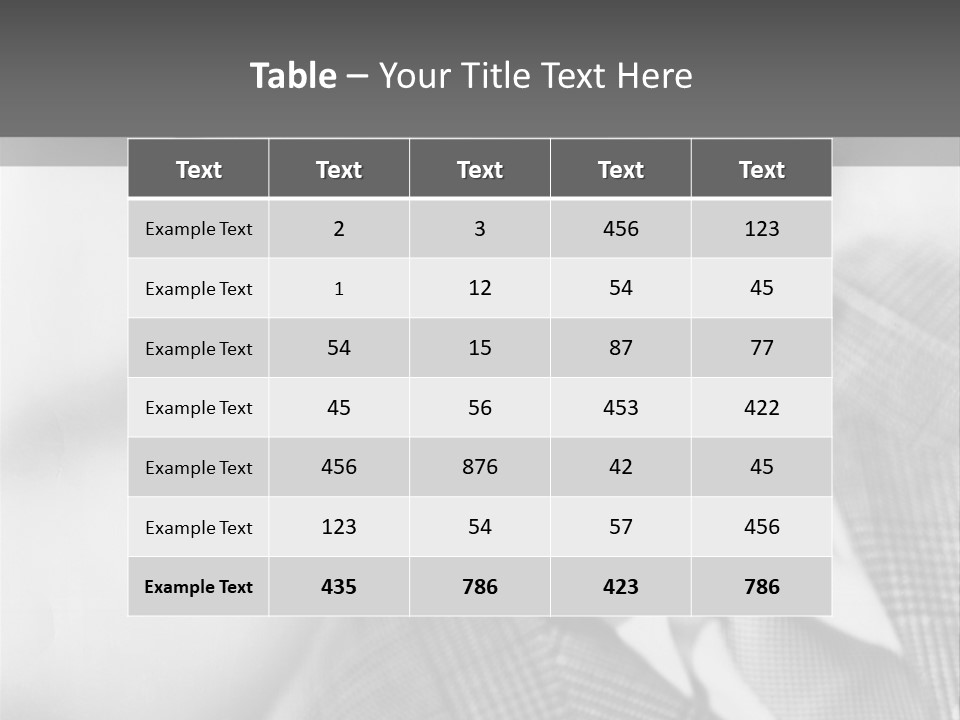 A Man Dressed As A Vintage Image PowerPoint Template