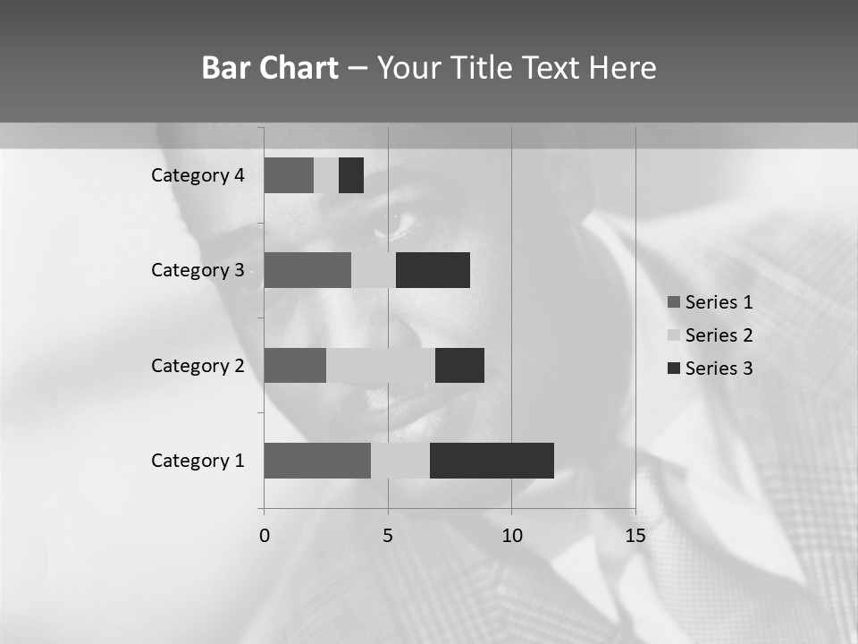 A Man Dressed As A Vintage Image PowerPoint Template