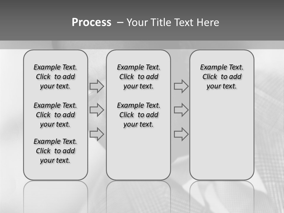 A Man Dressed As A Vintage Image PowerPoint Template