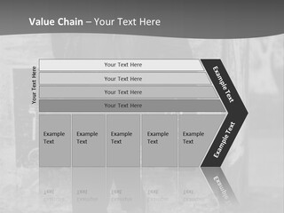 Man Posing '80 20Th Century PowerPoint Template