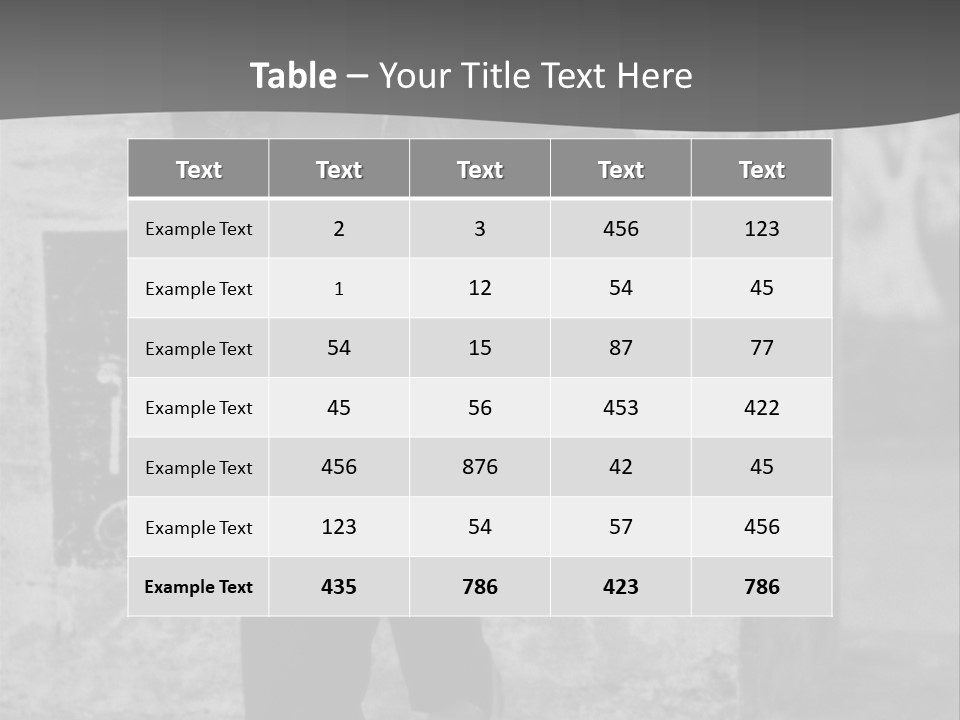Man Posing '80 20Th Century PowerPoint Template