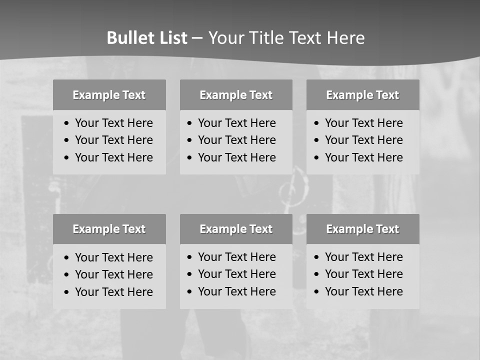 Man Posing '80 20Th Century PowerPoint Template