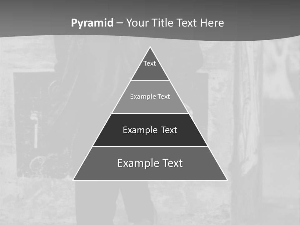 Man Posing '80 20Th Century PowerPoint Template