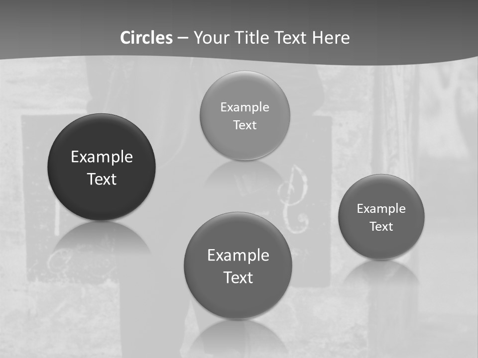 Man Posing '80 20Th Century PowerPoint Template