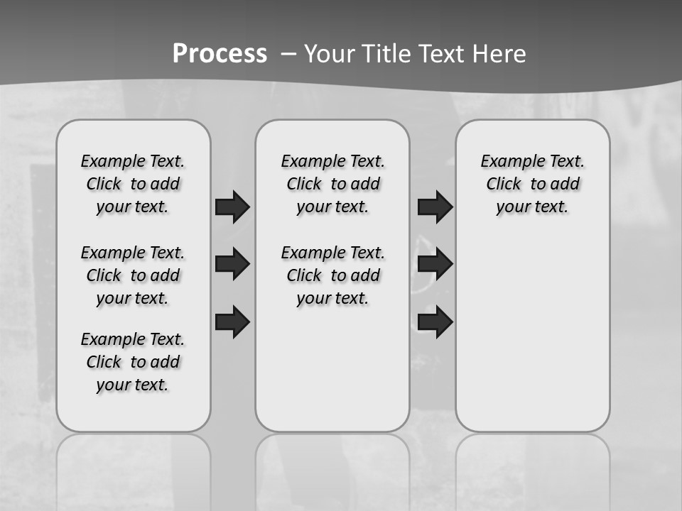 Man Posing '80 20Th Century PowerPoint Template