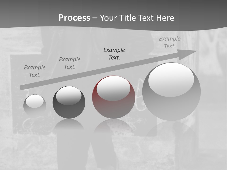 Man Posing '80 20Th Century PowerPoint Template