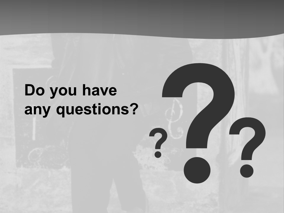 Man Posing '80 20Th Century PowerPoint Template