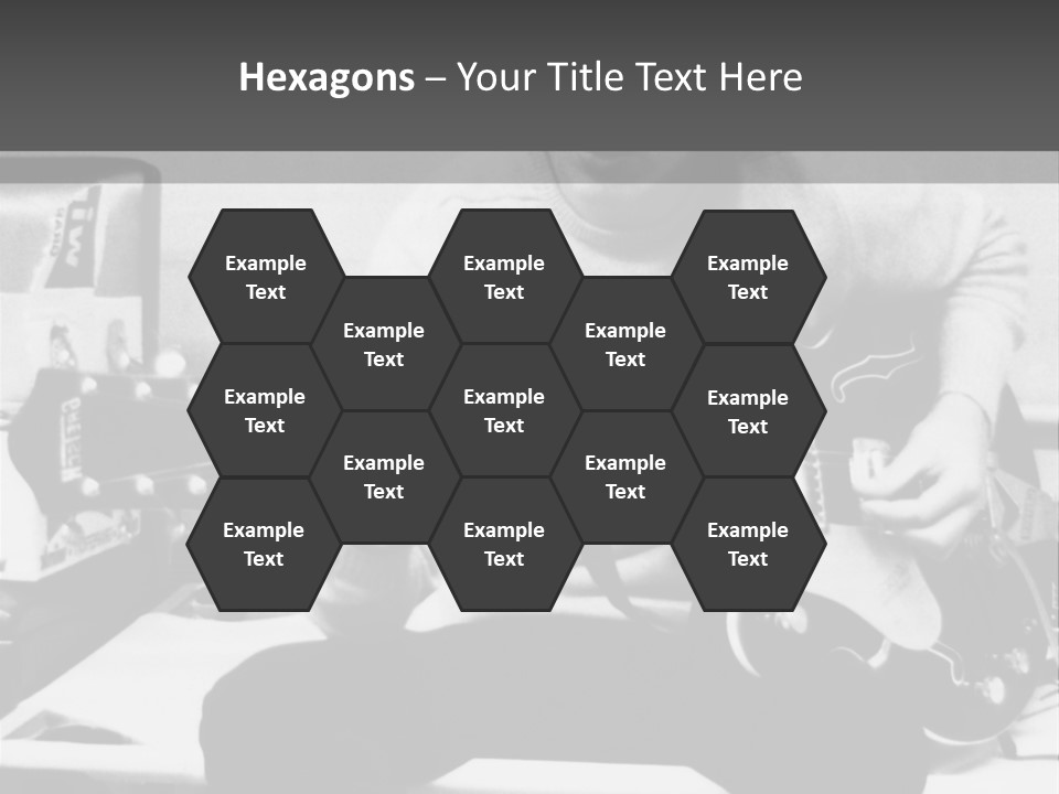 Paul Mccartney With Guitar PowerPoint Template