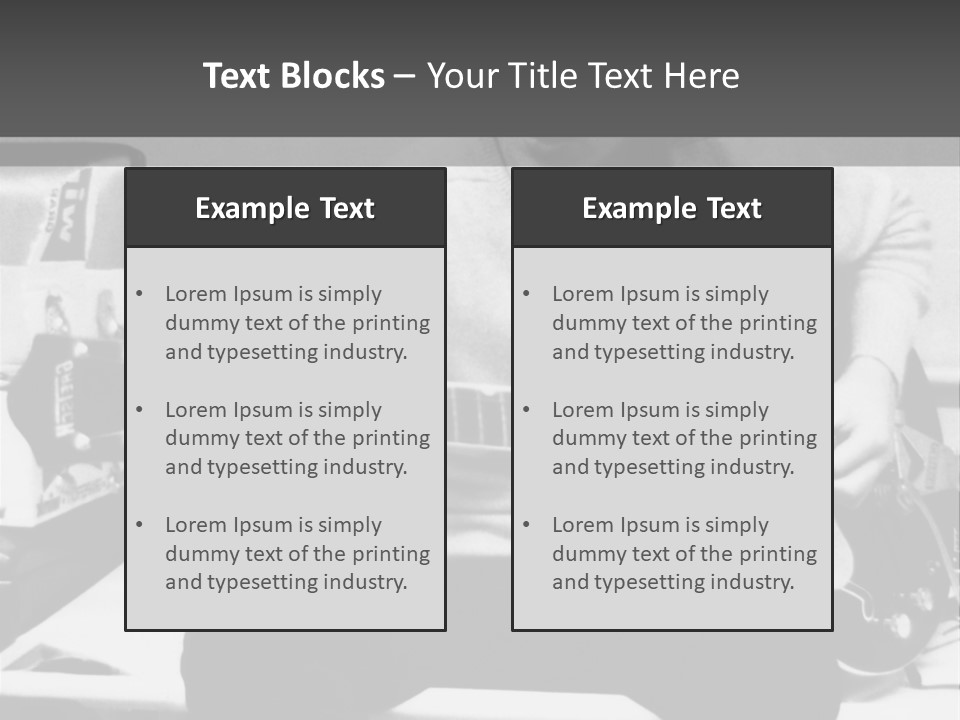 Paul Mccartney With Guitar PowerPoint Template