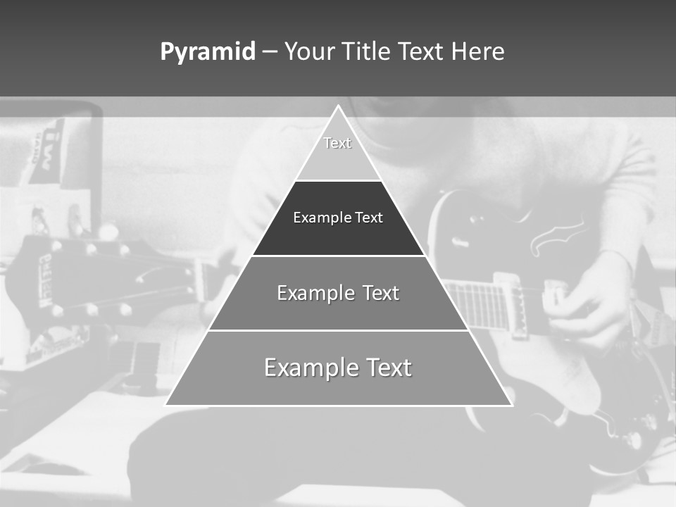 Paul Mccartney With Guitar PowerPoint Template