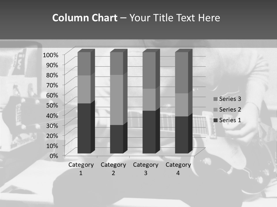 Paul Mccartney With Guitar PowerPoint Template