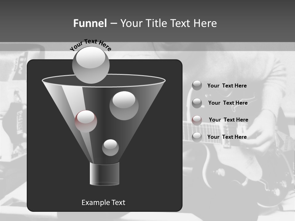 Paul Mccartney With Guitar PowerPoint Template